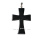 Cross Hematite Clasp Pendant Magnetic Necklace